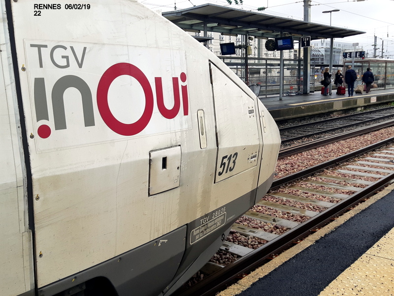 Gare de Rennes Point chantier 06 février 2019 20190288
