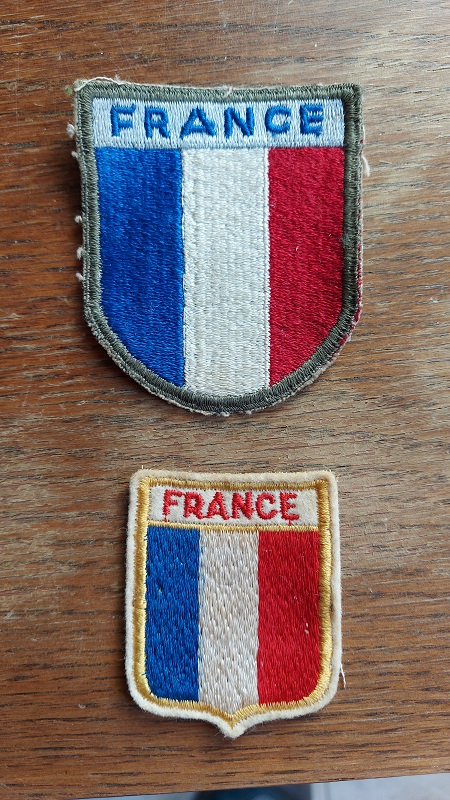 Patch d'épaule FRANCE périodes ? 20221116