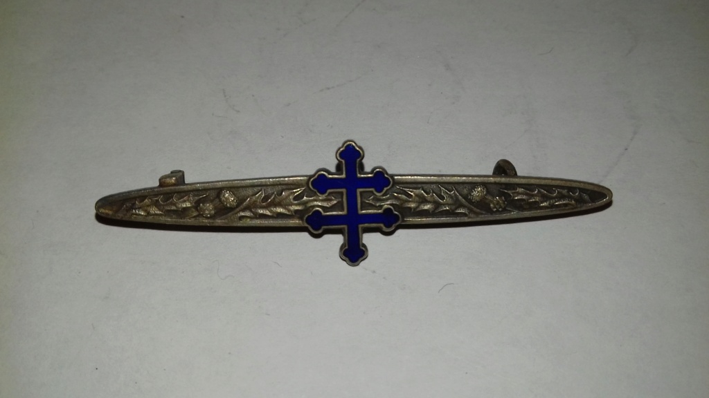 Barrette qui était avec la croix de guerre dite de l'armée GIRAUD 20201010