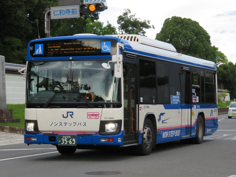 [2022年の夏][京都市] 西日本JRバス Img_4136