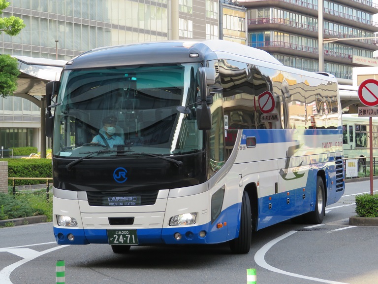 [2022年の夏][京都市] 中国JRバス (高速バス) Img_6552