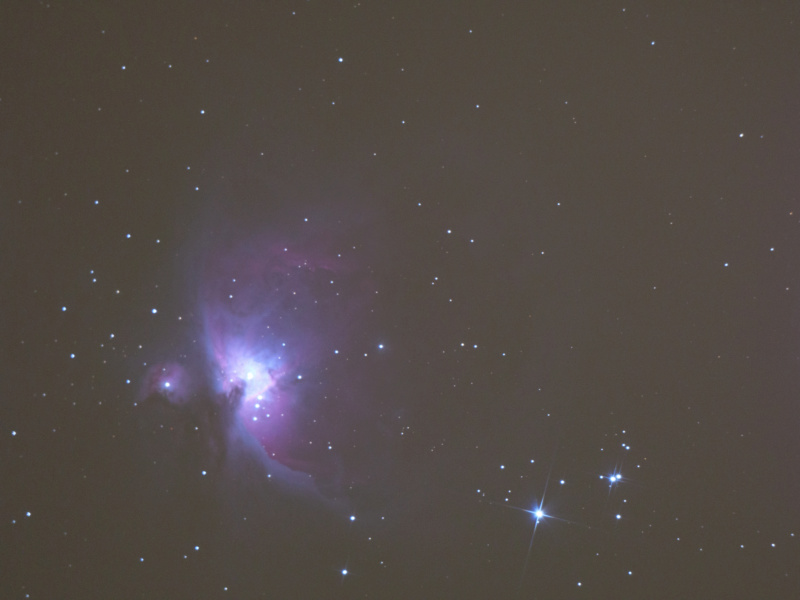 [Astrophoto] La nébuleuse d'Orion (M42) P1038110