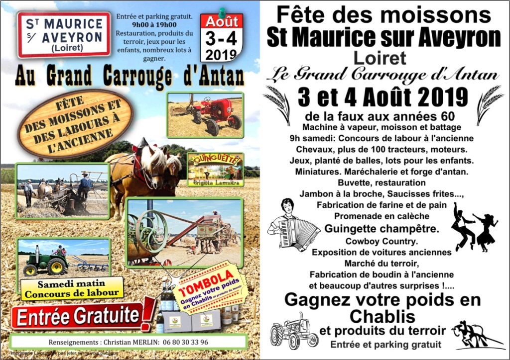 45 - Grand Carrouge:   Fête de la moisson les 3 et 4 Août 2019 Page_d10