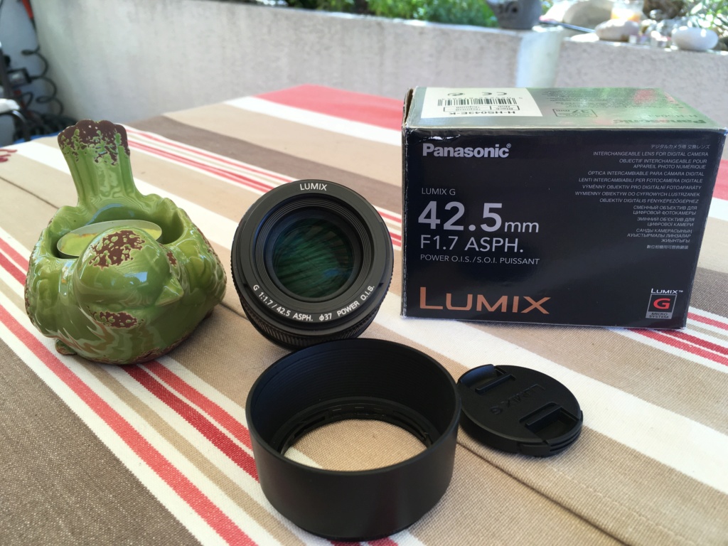 ( VENDU ) Panasonic Lumix 42.5 f/1.7 micro 4/3 Img_7213