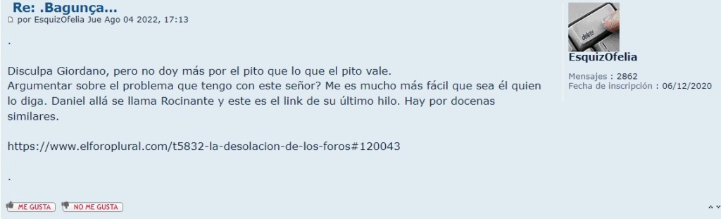 ¿Qué las das, Rocinante? Roci11