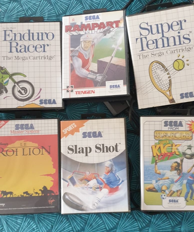 Lot Master System 2 avec plusieurs jeux 16572312