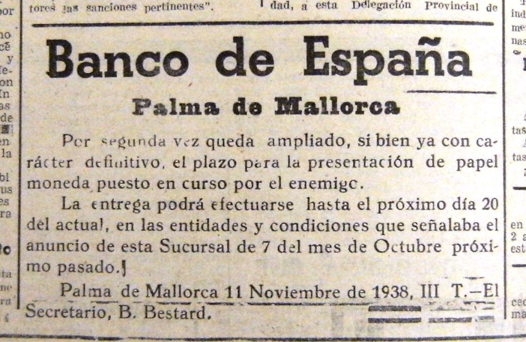 El trabajo/publicación de notafilia española que no existió. 11-11-10