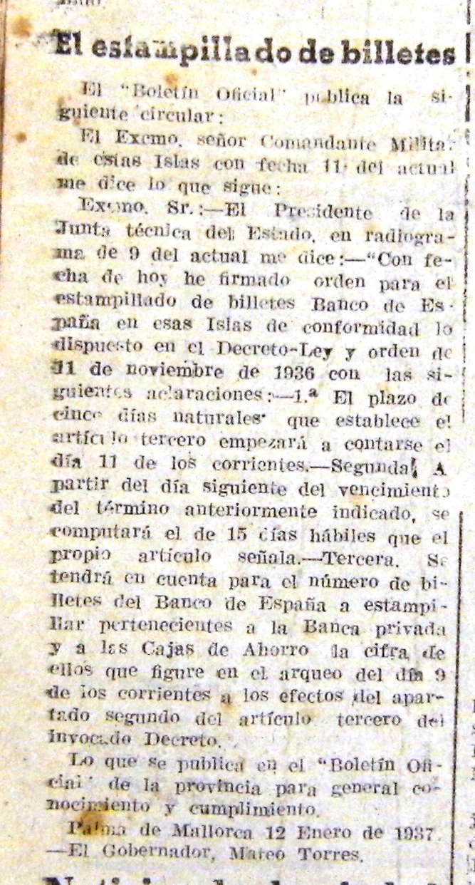 El trabajo/publicación de notafilia española que no existió. 12-01-10