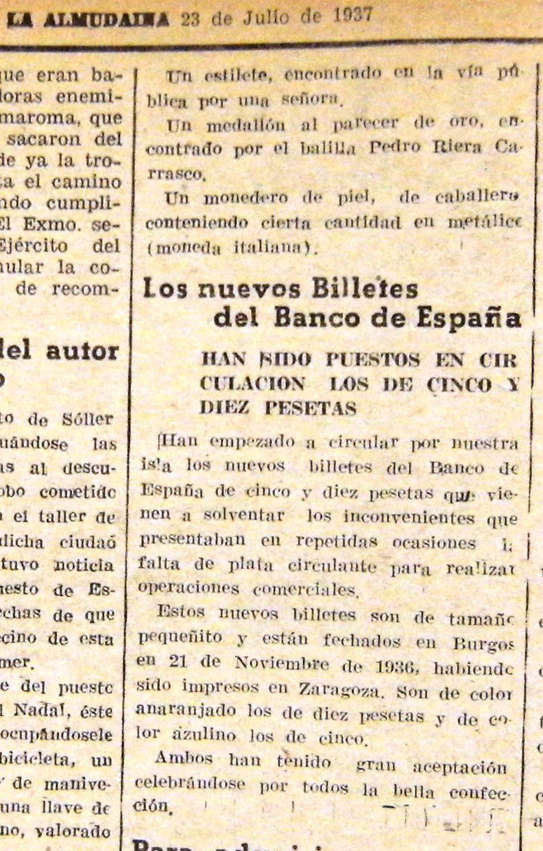 El trabajo/publicación de notafilia española que no existió. 23-07-10