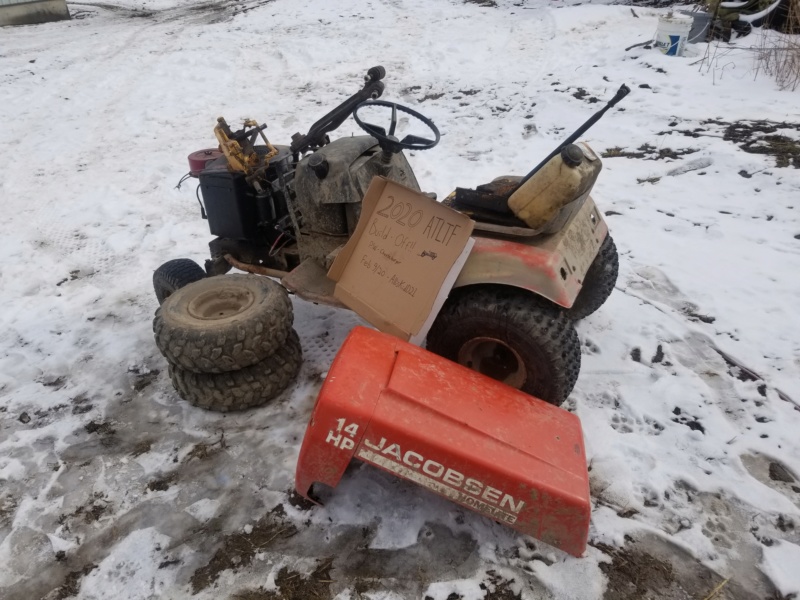 [2020 Build-Off Entry] AK's Jacobsen Rally Tractor Build! 20200213