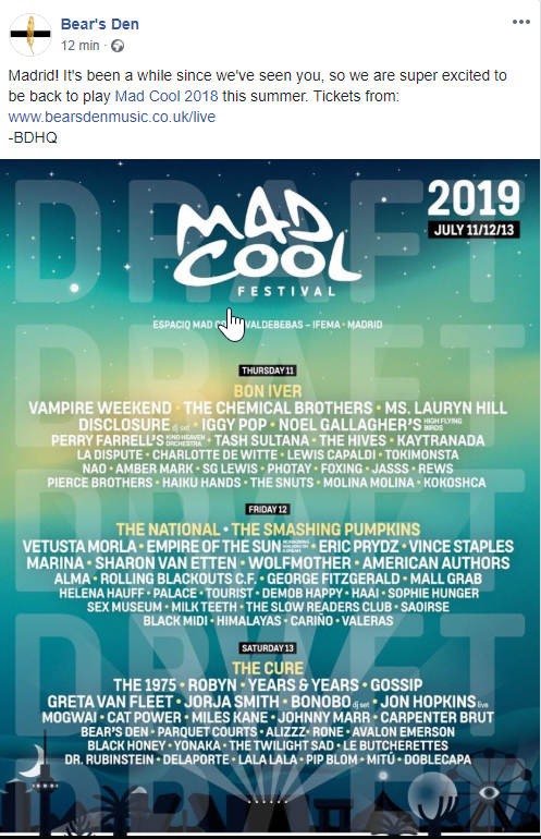 Mad Cool Festival 2019. Perry Farrell’s Kind Heaven Orchestra y otros mas - Página 10 Bears_10