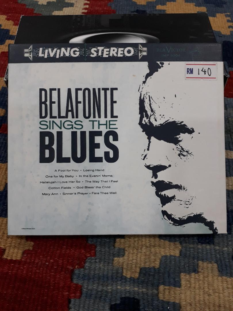 Belafonte Sings The Blues CD, preowned Cd_bel10