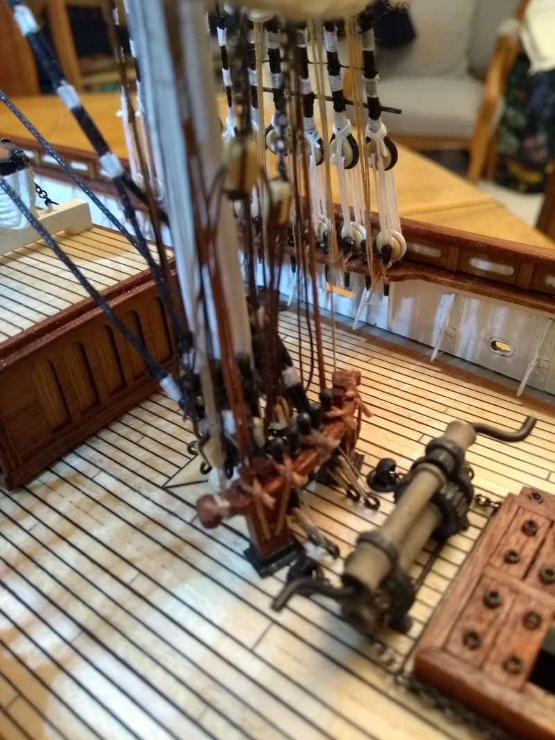 Cutty Sark au 1/84e - Artesania Latina par Fred P. - Page 11 Cutty191