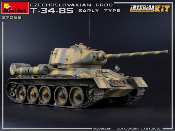 T-34/85 CZECHOSLOVAK PROD. EARLY TYPE. INTERIOR KIT D4f26711