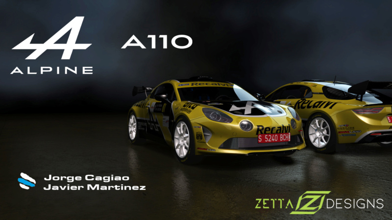 Jorge Cagiao - Javier Martinez (Alpine A110 RGT) Cagiao15