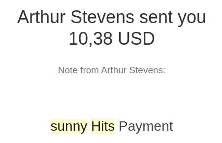  I got paid Sunnyh10