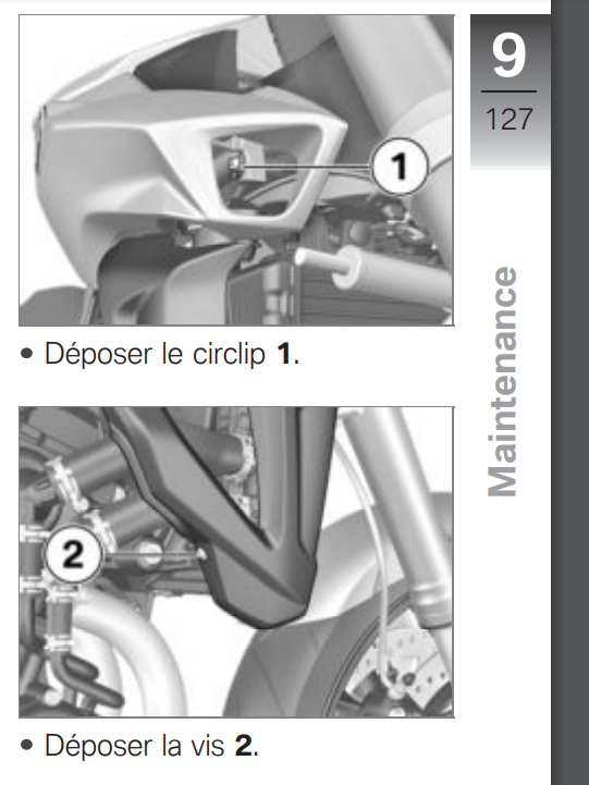 Démontage carénage F800R Captur14