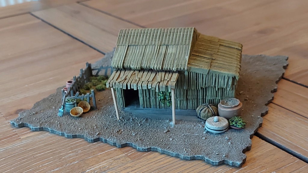 28mm village WIP 20210516