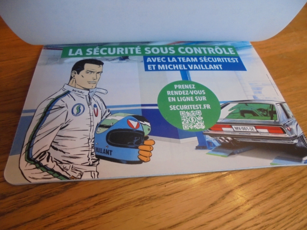 Michel Vaillant et le contrôle technique Autosécurité - SGS - Securitest Dsc04843