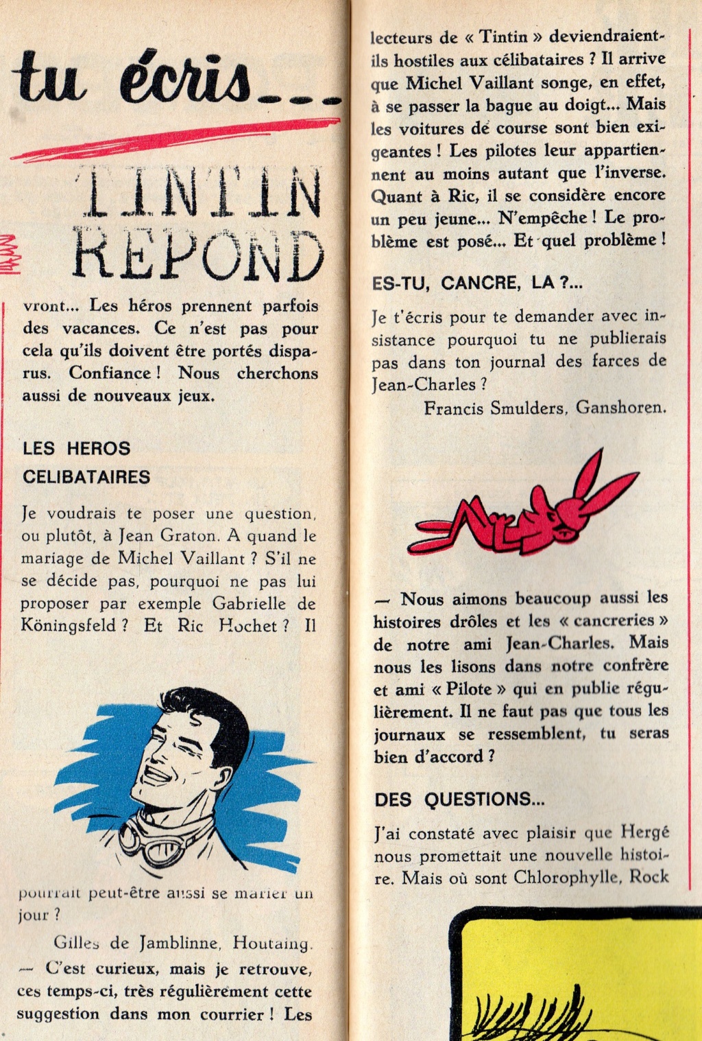 jean - Les articles sur Jean Graton dans le journal Tintin - Page 2 Tintin41