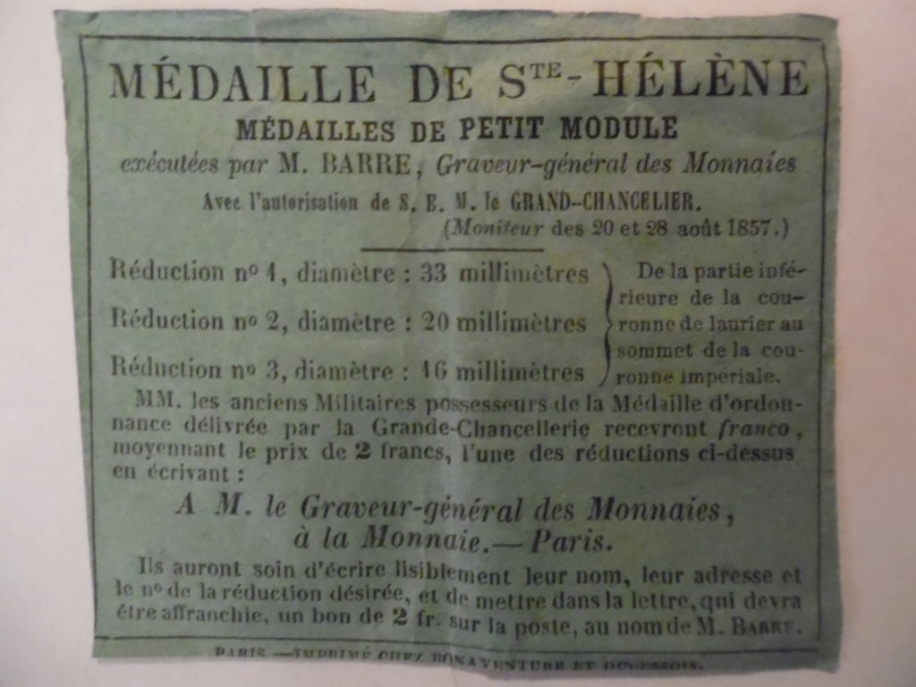 Médaille de Ste-Hélène et son diplôme Sam_6714