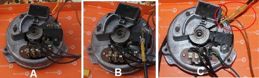 Installer un regulateur électronique 12V Franck Instal13