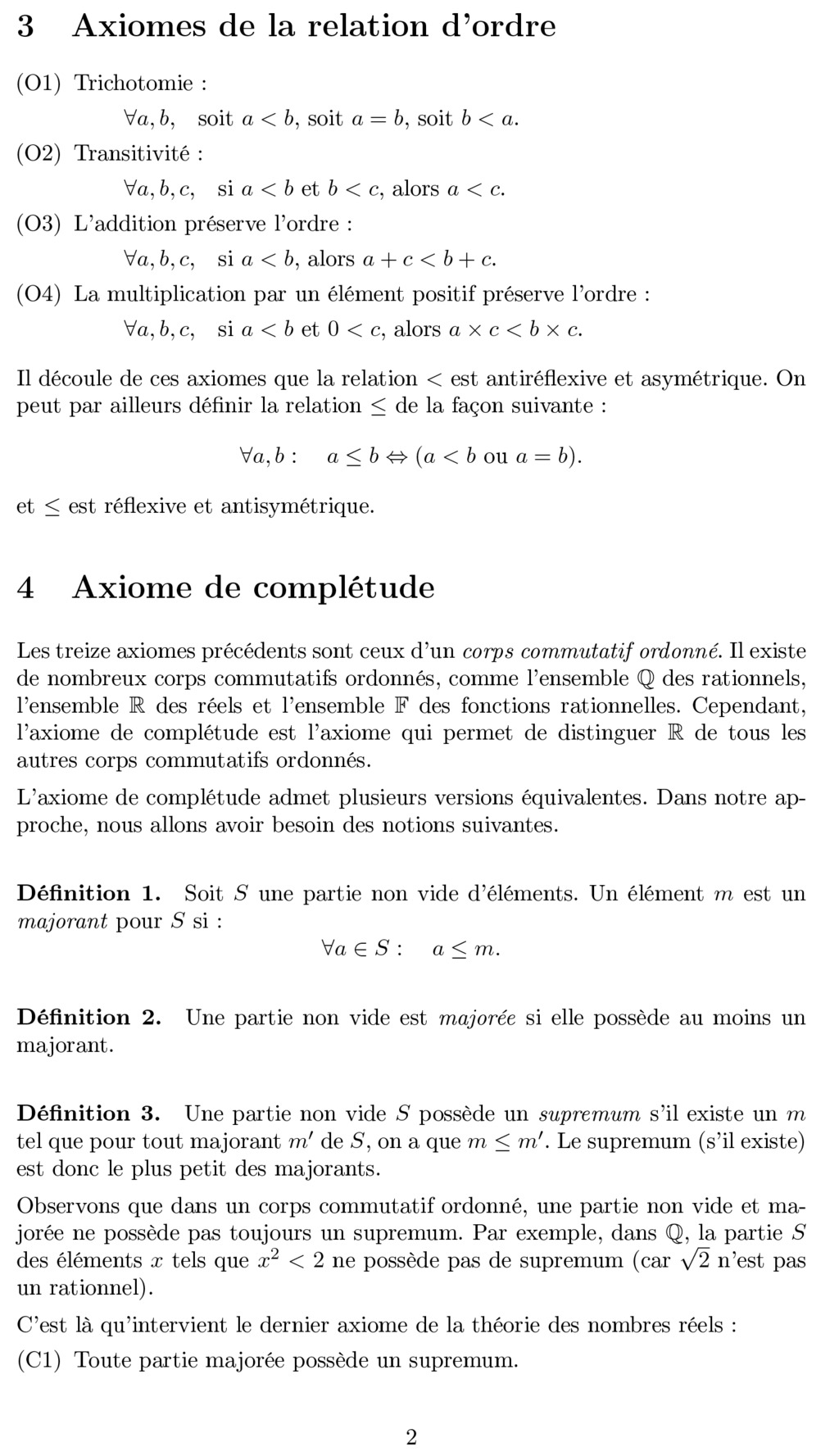 Le paradoxe de la dichotomie de Zénon - Page 8 Axiome10