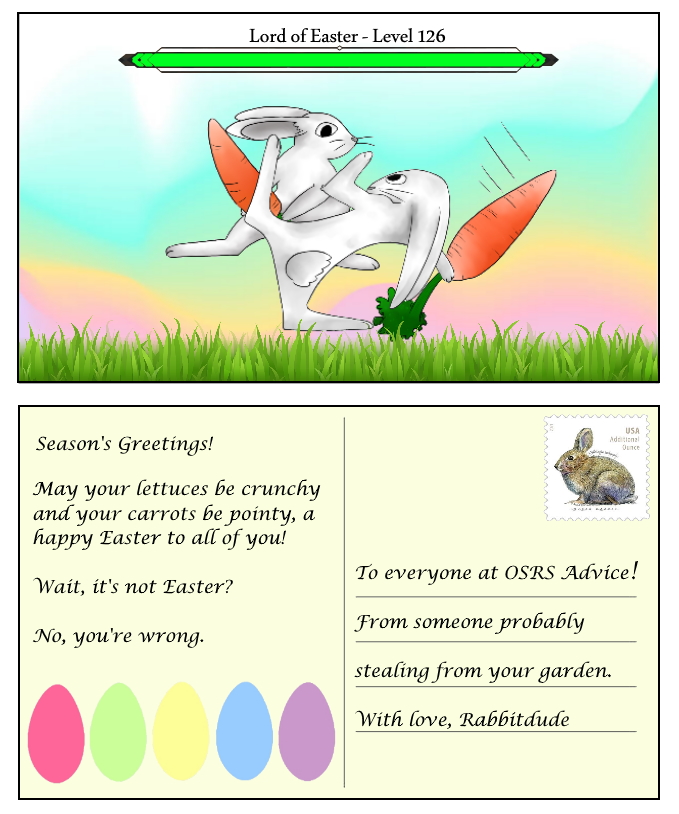 OSRS Advice Holiday Art Contest! Easter10
