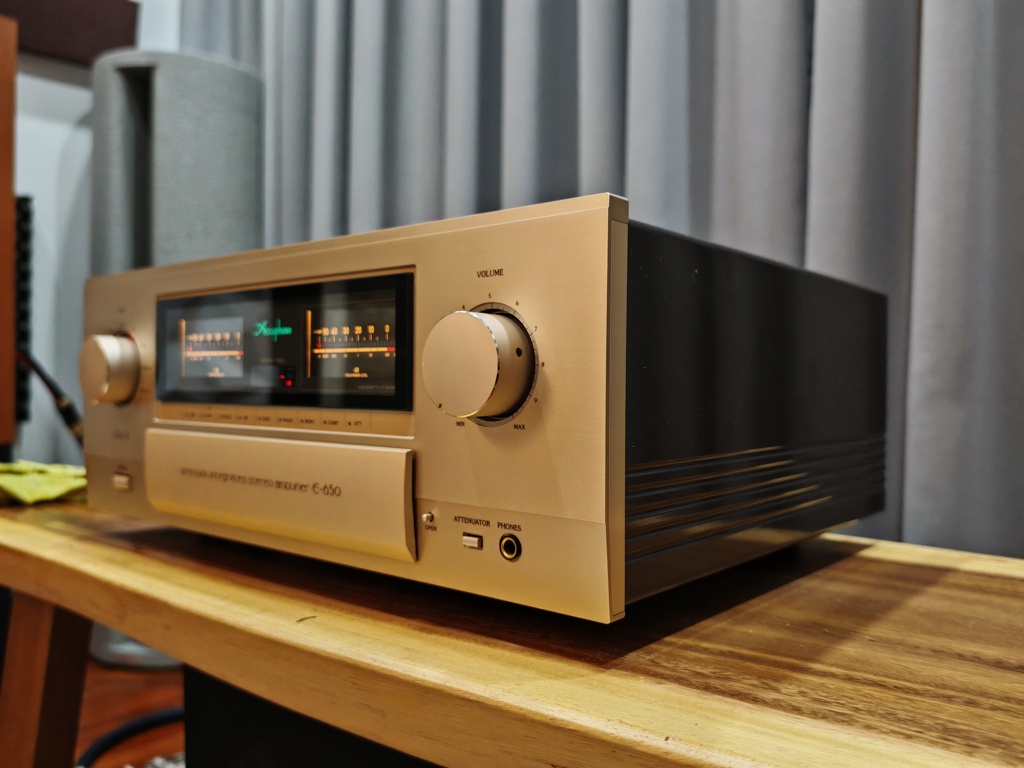 USED ACCUPHASE E650 CLASS-A PRECISION INTEGRATED STEREO AMPLIFIER Img_2029