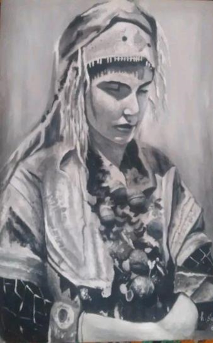 Patrimoine amazigh avec l’empreinte d’un artiste : une lecture de l’œuvre créative de l’artiste marocain « Hassan Assalah » 1-----18