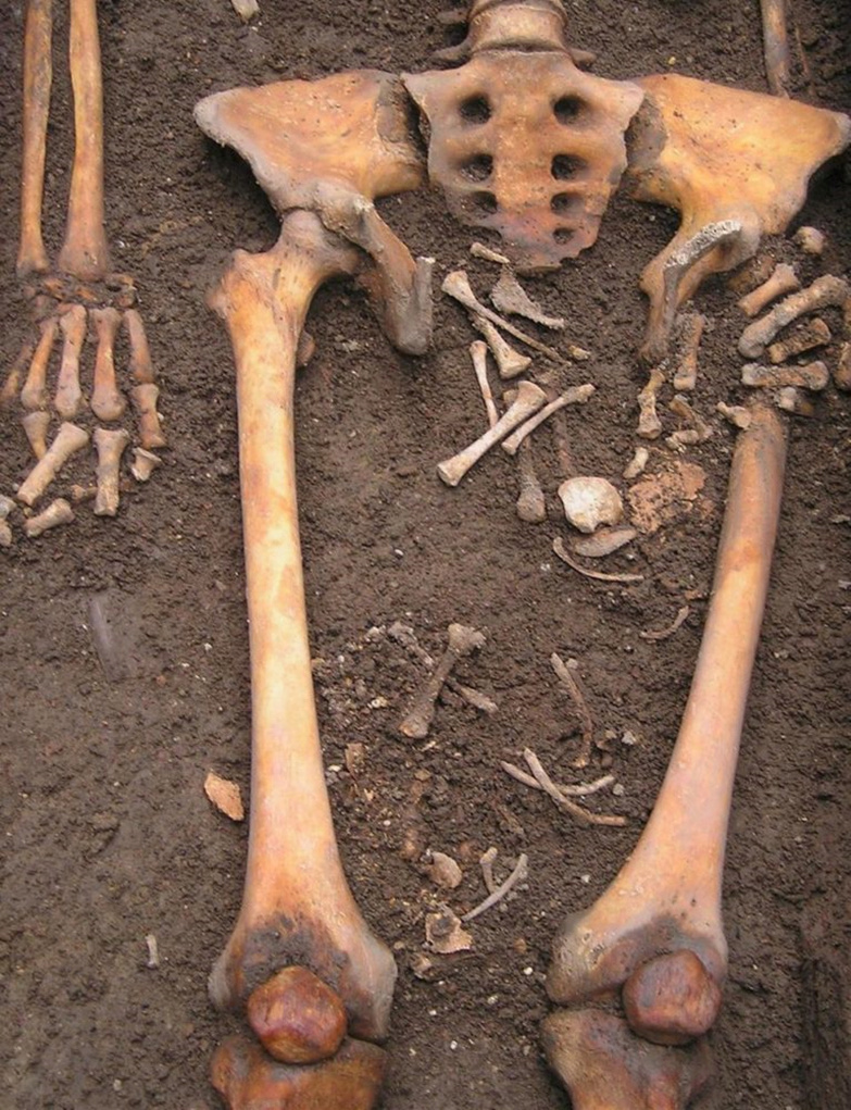 منذ أكثر من 1000 عام ، ولدت هذه المرأة في قبرها 1-114