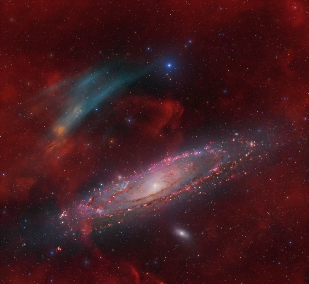 ! A mysterious cosmic cloud has been discovered next to the Andromeda Galaxy and no one knows what it is 1-268