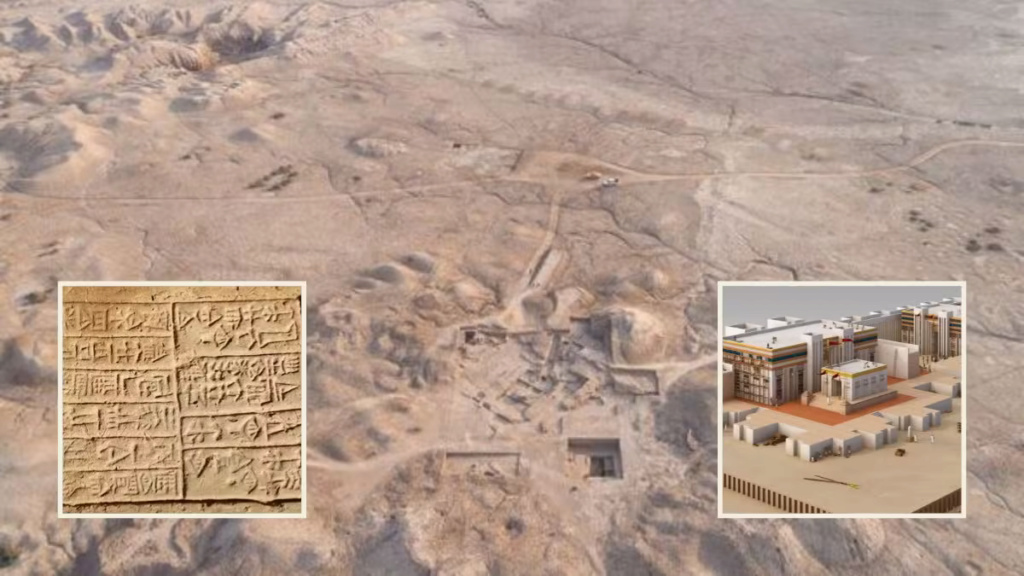!An exciting discovery of a 4,500-year-old palace from the Sumerian civilization in Iraq 1-291