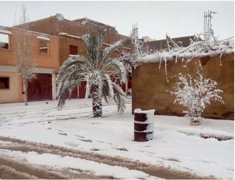 تساقط الثلوج في الصحراء الكبرى: ظاهرة مناخية غير عادية - أفضل الوجهات في الجزائر 1-45
