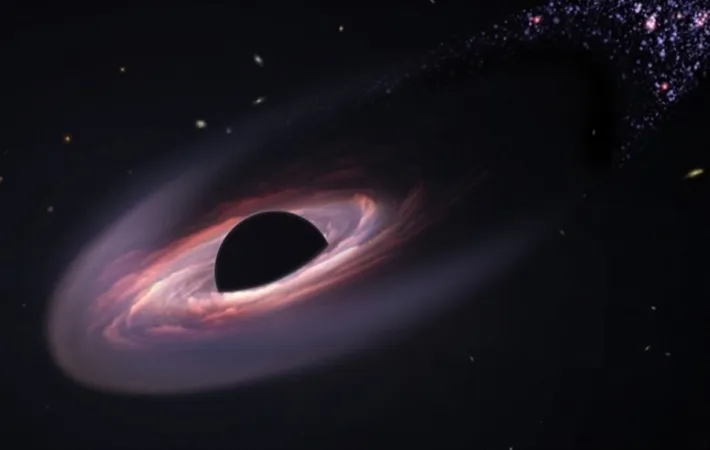 Une équipe de scientifiques de la NASA découvre un trou noir "massif" errant à grande vitesse dans l'univers 1-451