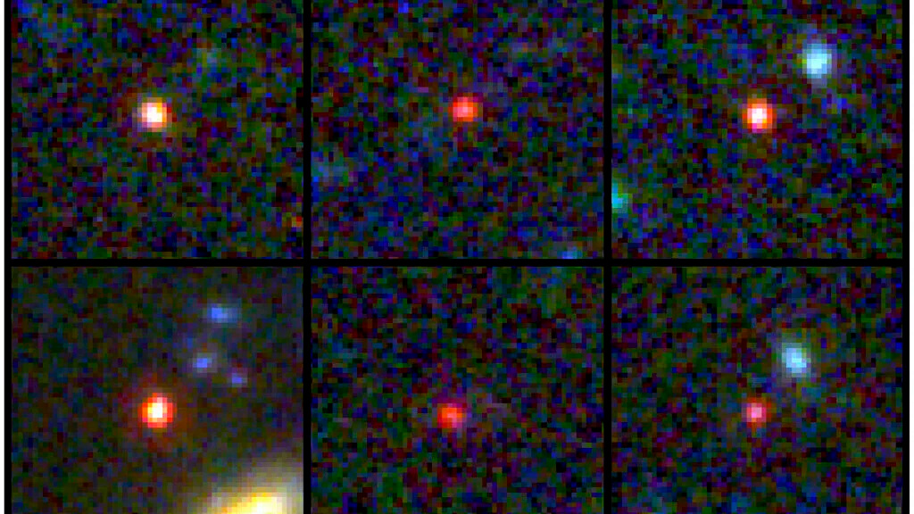 James Webb surveille d'immenses galaxies datant des premiers âges de l'univers 1-64