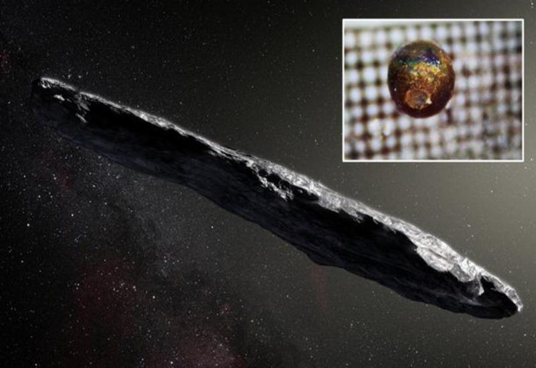 ! Physicien : Nous avons trouvé des pièces d'un "étrange vaisseau spatial" 1-676