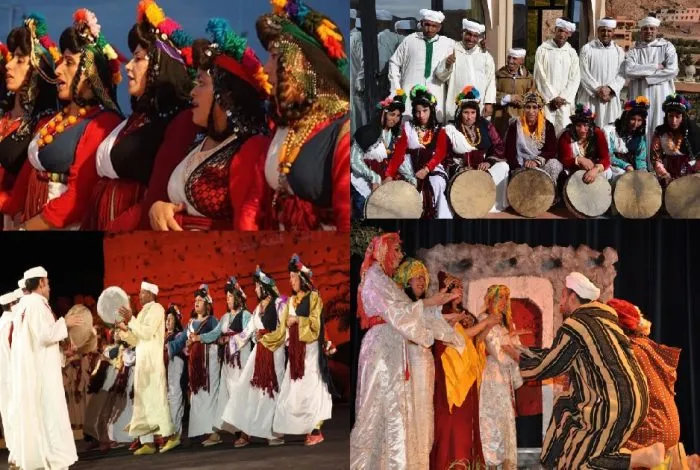 La conclusion des activités du Festival Ahidous dans sa 21ème session à Ain Al-Louh 1-706