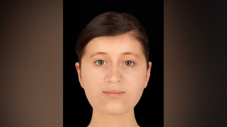 الكشف عن وجه فتاة توفيت منذ أكثر من 1300 عام 1-842