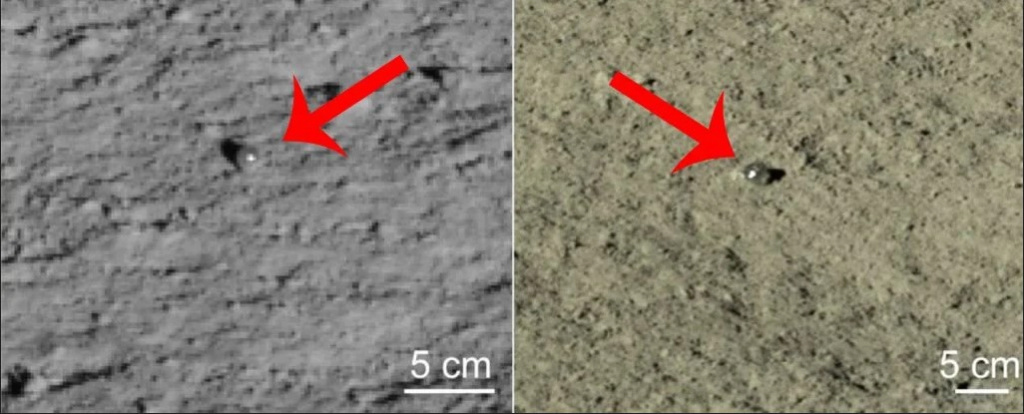 Un vaisseau spatial chinois découvre de mystérieux globes de verre de l'autre côté de la lune 1105