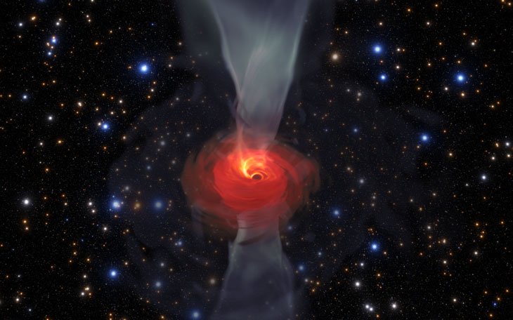 أول صورة حقيقية للثقب الأسود تعيد النظر فى «نسبية أينشتاين» 1198