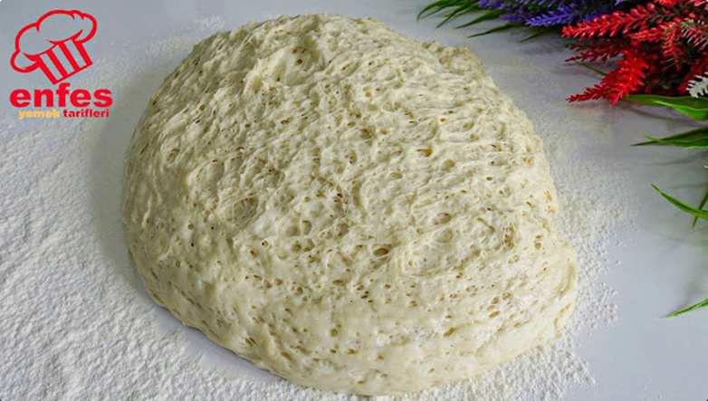 100 عام من الخبز التركي الشهير! خبز بدون عجن في 5 دقائق! 1272