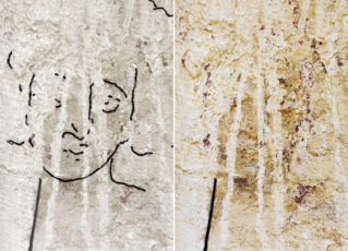 La découverte d'un tableau rare dans une église qui montre le visage de « Jésus-Christ » dans une image que le monde n'a jamais vue auparavant 13--12