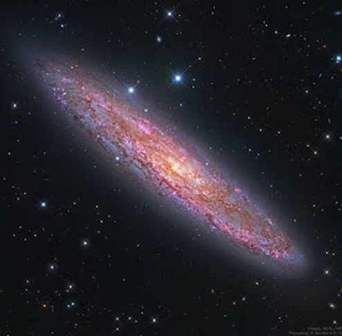 Galaxies îles cosmiques 1319