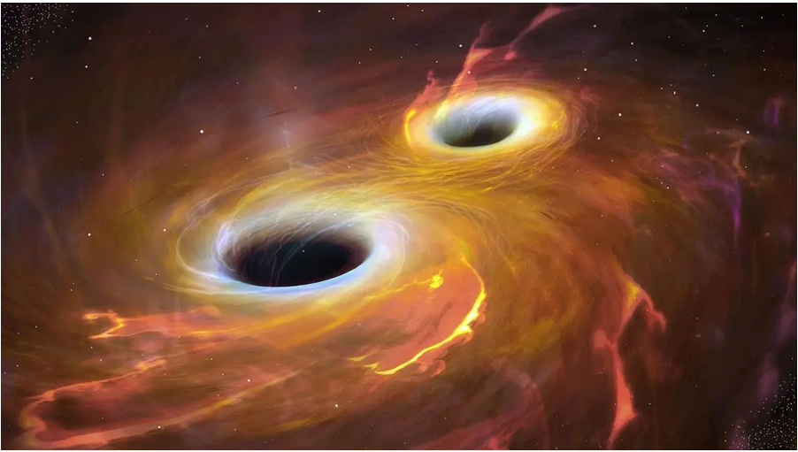 Les astrophysiciens s'attendent à ce que les ondes gravitationnelles augmentent en force en raison de la fusion des trous noirs supermassifs ! 187