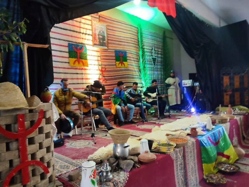 مديرية الشباب وفعاليات جمعوية تنظم حفل أمازيغي بصيغة التألق والتميز برأس الماء 2-----10