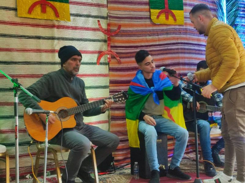 The Youth Directorate and associative events organize an Amazigh ceremony in the form of brilliance and distinction in Ras El-Ma 2-12