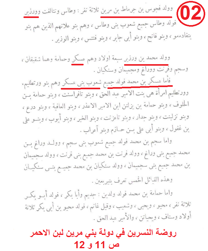 الدليل التاريخي الذي يؤكد على ان العرب اقلية مجهرية في الجزائر وشمال افريقية كما اثبته علم الجينات ، الجزء الثالث و العشرون : 30110