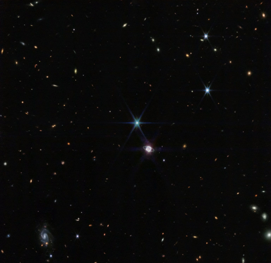 تلسكوب جيمس ويب يلتقط صوراً جديدة مذهلة لحلقات نبتون 6146