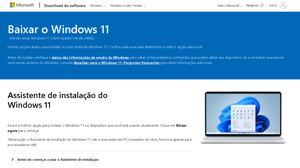 Baixar o Windows 11 Micro410